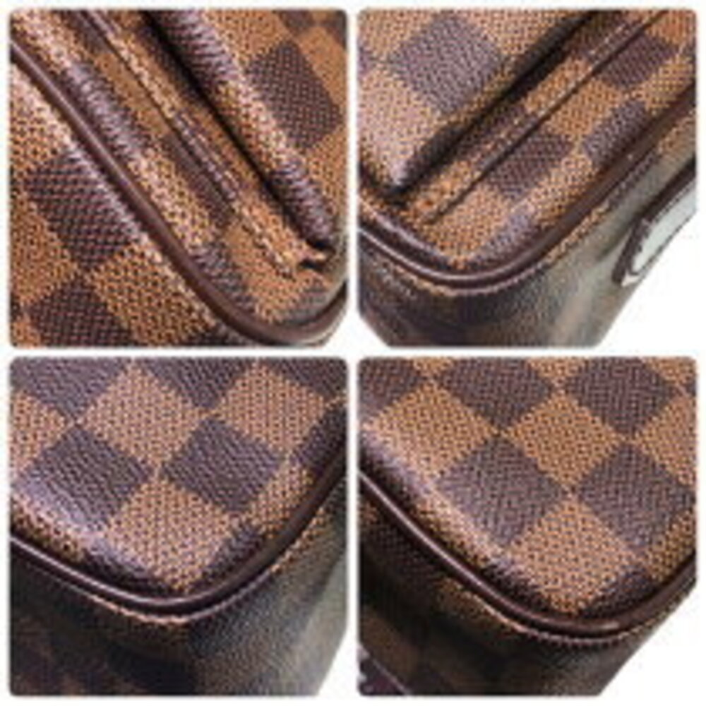 Louis Vuitton Ravello Ebene Brown Damier Canvas Shoulder Bag - Picture 3 of 10
